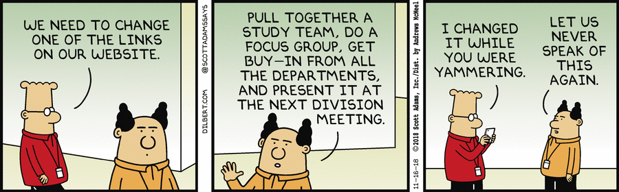 Dilbert Cartoon